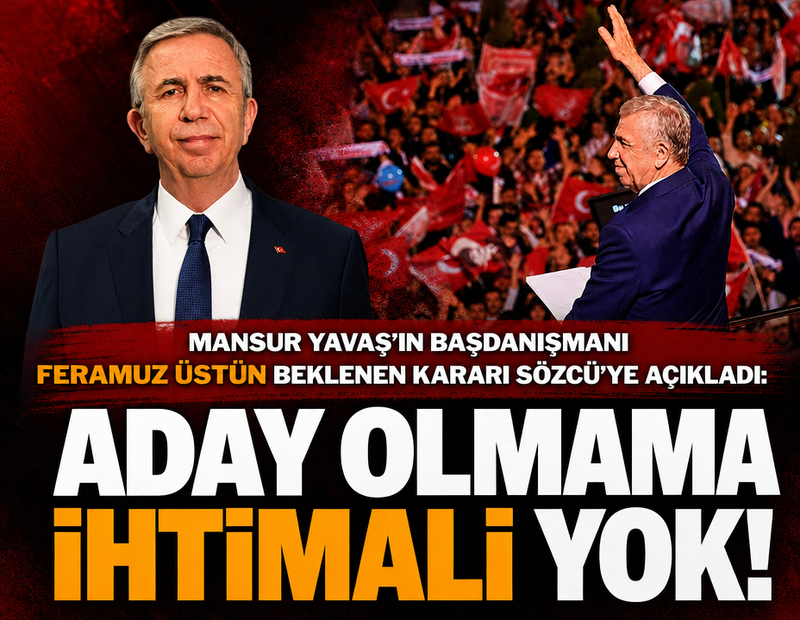 Aday olmama ihtimali yok!