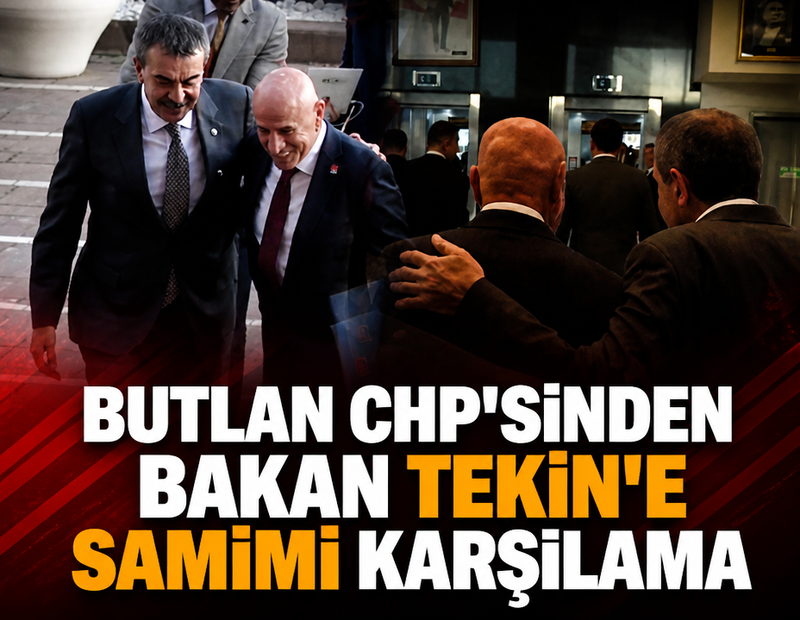 Butlan CHP'sinden Bakan Tekin'e samimi karşılama