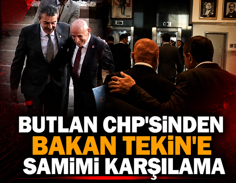 Butlan CHP'sinden Bakan Tekin'e samimi karşılama