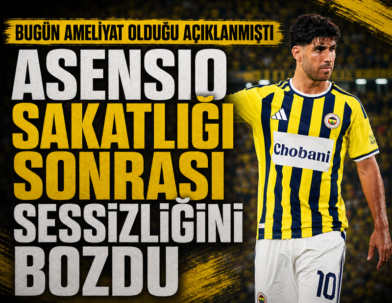 Marco Asensio sessizliğini bozdu! Sakatlığıyla ilgili ilk kez konuştu