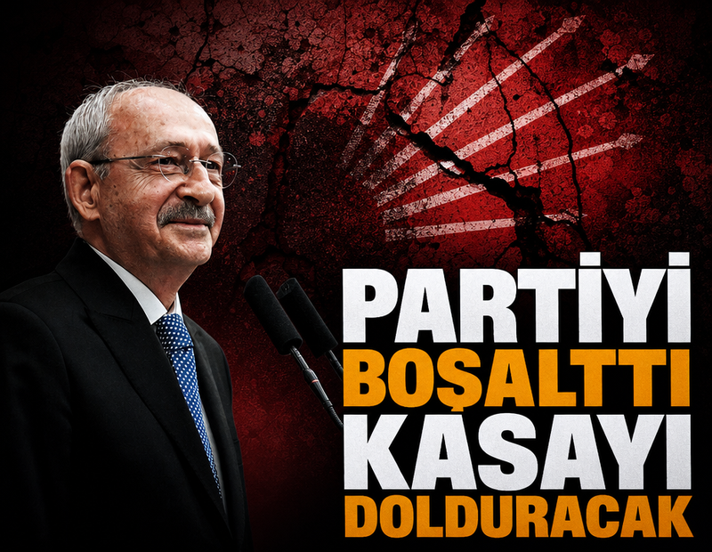 Partiyi boşalttı kasayı dolduracak