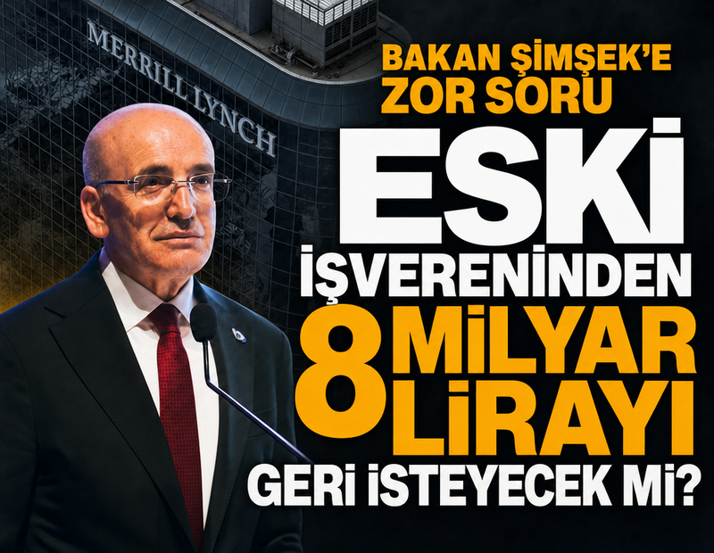 Bakan Şimşek’e zor soru: Eski işvereninden 8 milyar lirayı geri isteyecek mi?