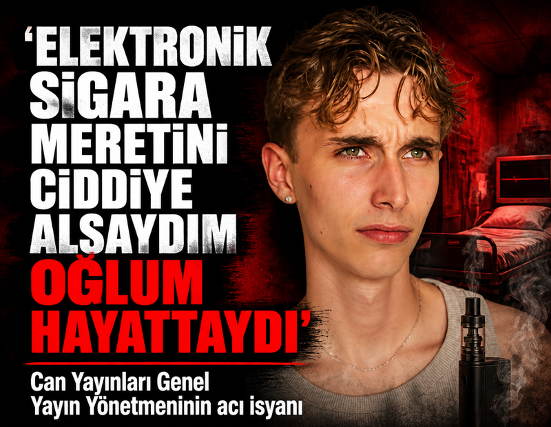 Can Yayınları Yayın Yönetmeninin acı isyanı: 'Elektronik sigara meretini ciddiye alsaydım...'