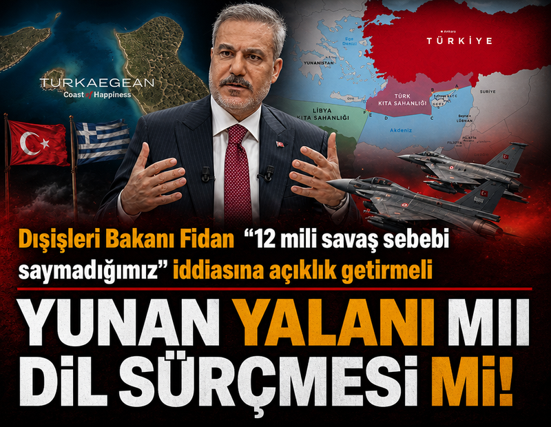 Yunan yalanı mı dil sürçmesi mi!