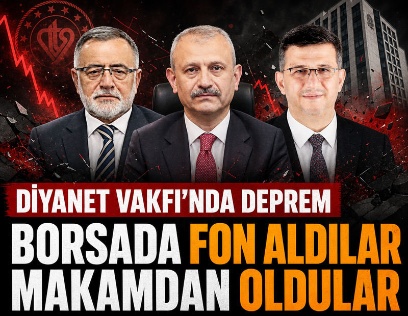 Borsada fon aldılar makamdan oldular