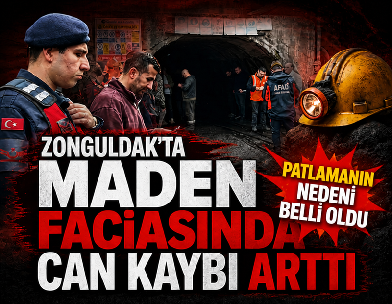 Zonguldak'ta maden ocağında patlama! Ölü ve yaralılar var