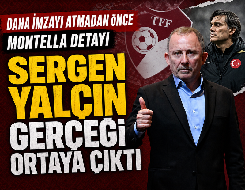 Sergen Yalçın gerçeği ortaya çıktı! Daha imzayı atmadan göreve başlamış