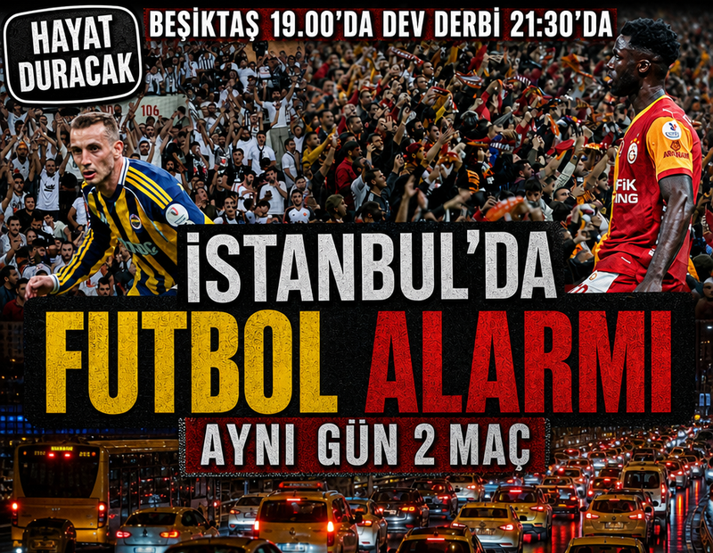 İstanbul'da futbol hayatı durduracak! Galatasaray-Fenerbahçe derbisinin olduğu gün Beşiktaş'ta sahaya çıkacak