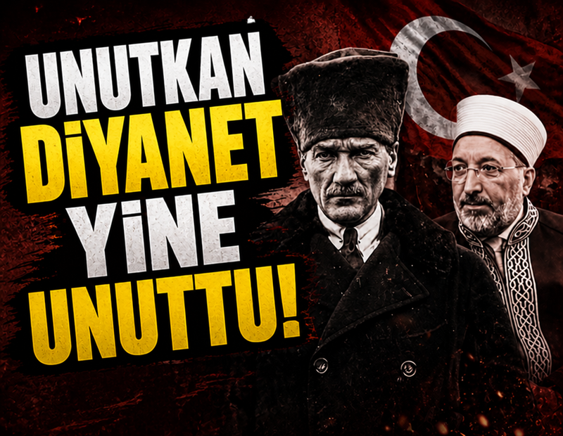 Unutkan Diyanet yine unuttu!