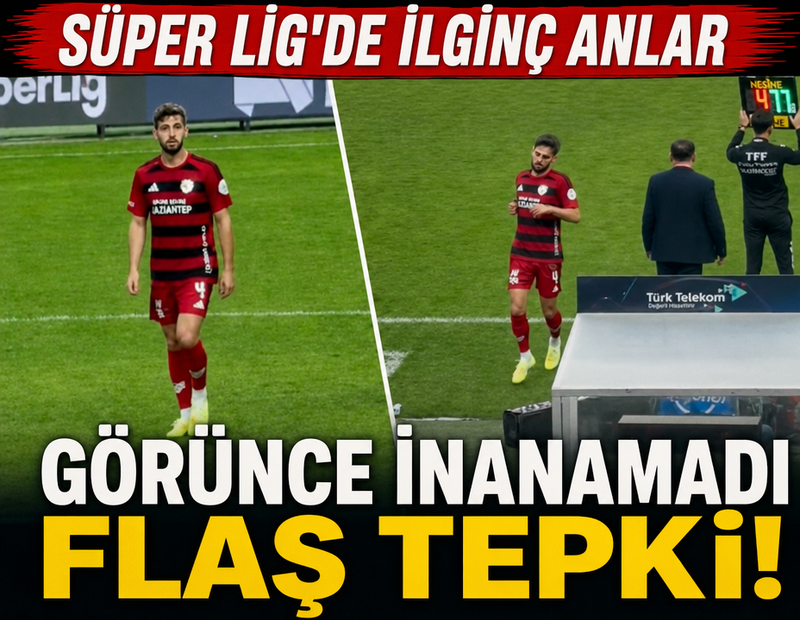 Sadece 13 dakika oyunda kaldı! Tabelayı görünce inanamadı