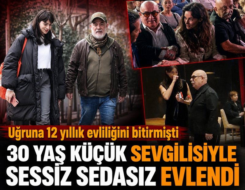 Uğruna evliliğini bitirmişti: 30 yaş küçük sevgilisiyle evlendi