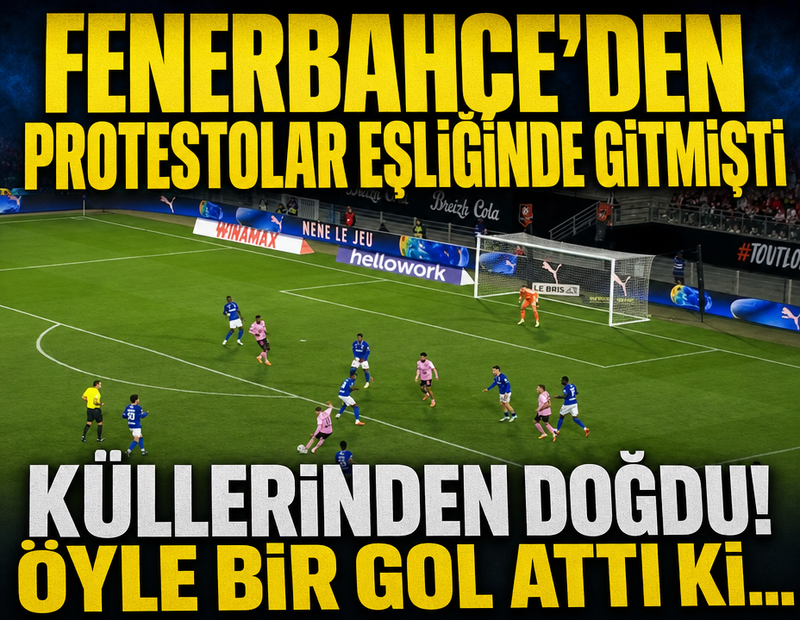 Fenerbahçe'nin eski oyuncusu küllerinden doğdu! Öyle bir gol attı ki