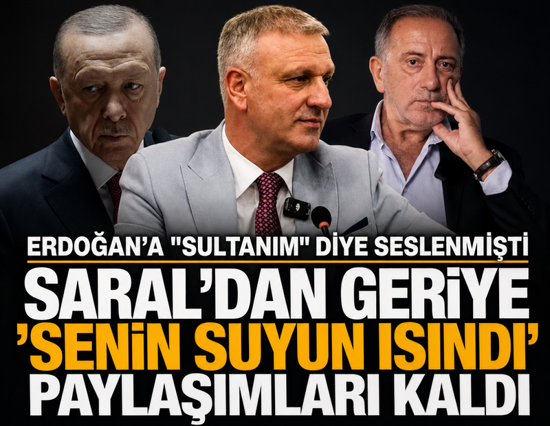 Cumhurbaşkanı Erdoğan'a "Sultanım" diye seslenmişti... Oktay Saral'dan geriye “Senin suyun ısındı” paylaşımları kaldı...
