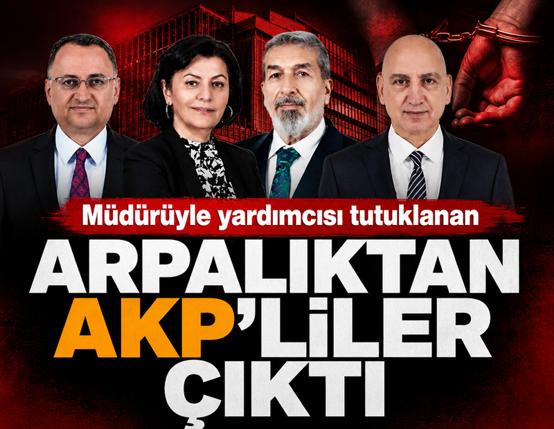 Arpalıktan AKP'liler çıktı
