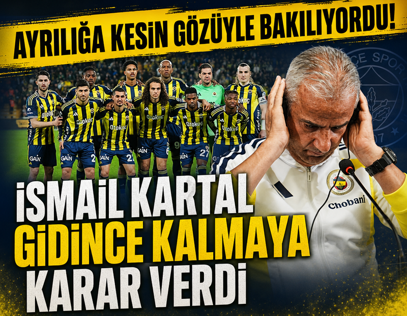 Ayrılığa kesin gözüyle bakılıyordu! İsmail Kartal'dan sonra vazgeçti