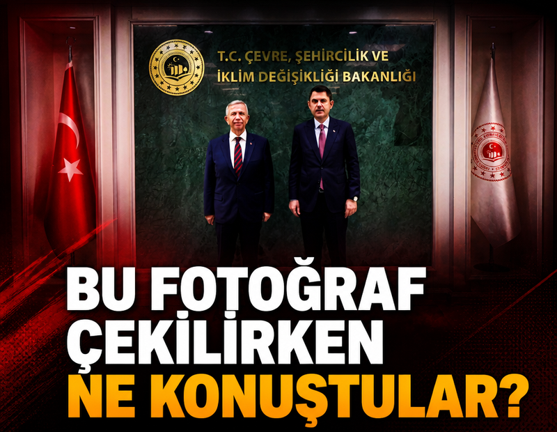 Mansur Yavaş ve Murat Kurum bu fotoğraf çekilirken ne konuştu?