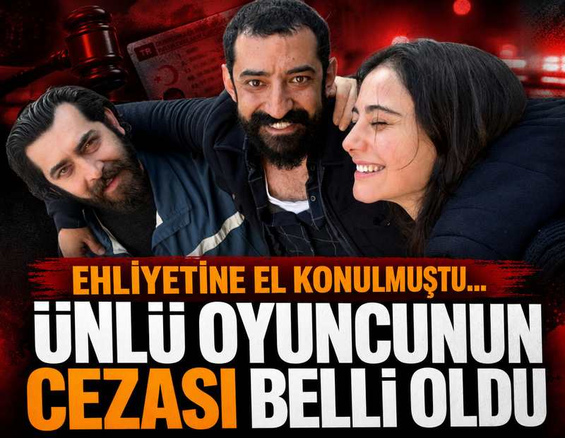 Ehliyetine el konulmuştu! Ünlü oyuncunun cezası belli oldu