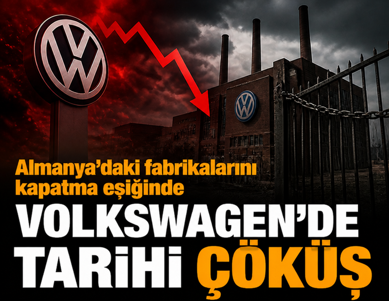 Volkswagen’de tarihi çöküş: Almanya’daki fabrikalarını kapatma eşiğinde