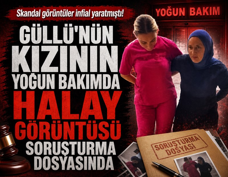 Güllü'nün kızının yoğun bakımda halay görüntüsü soruşturma dosyasında