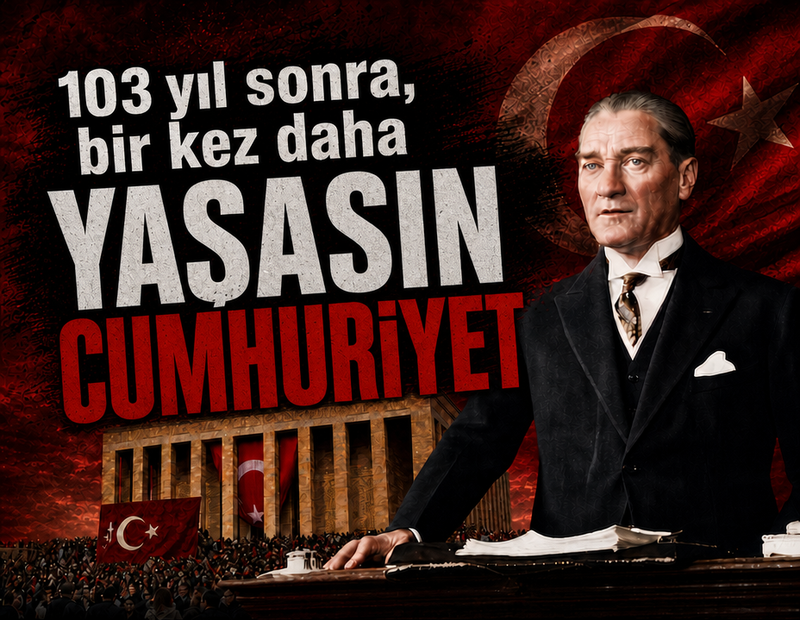 Yağmurda da doldu