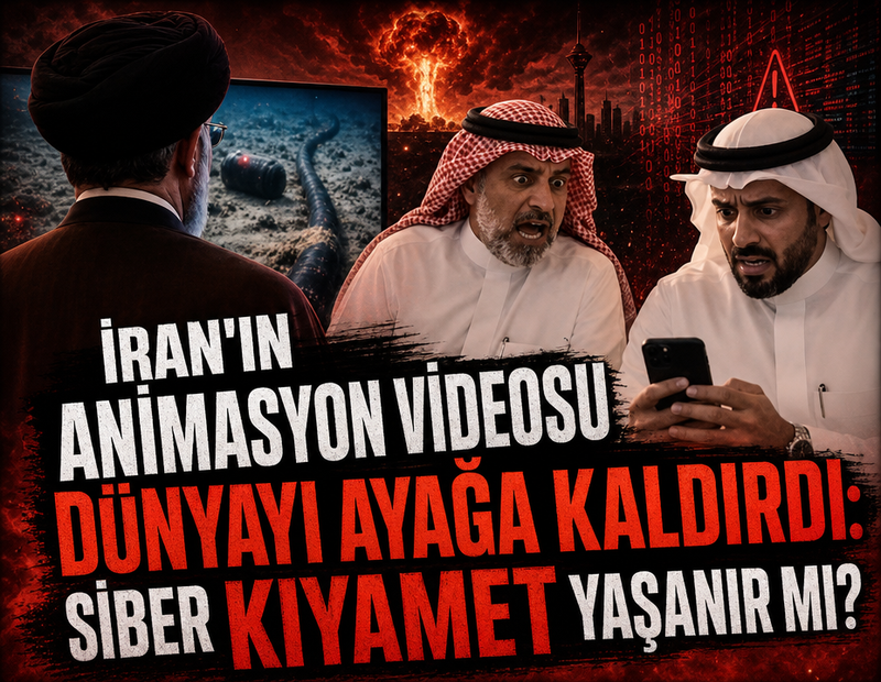 İran'ın animasyon videosu dünyayı ayağa kaldırdı: Siber kıyamet yaşanır mı?