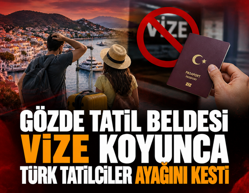 Gözde tatil beldesi vize koyunca Türk tatilciler ayağını kesti