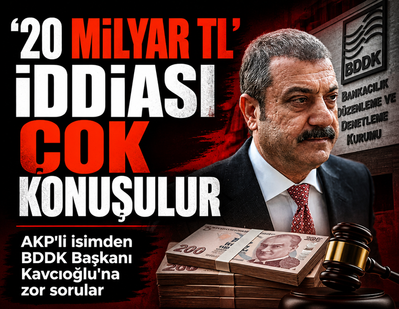 AKP'li Savcı Sayan'dan BDDK Başkanı Kavcıoğlu'na fon soruşturması soruları!