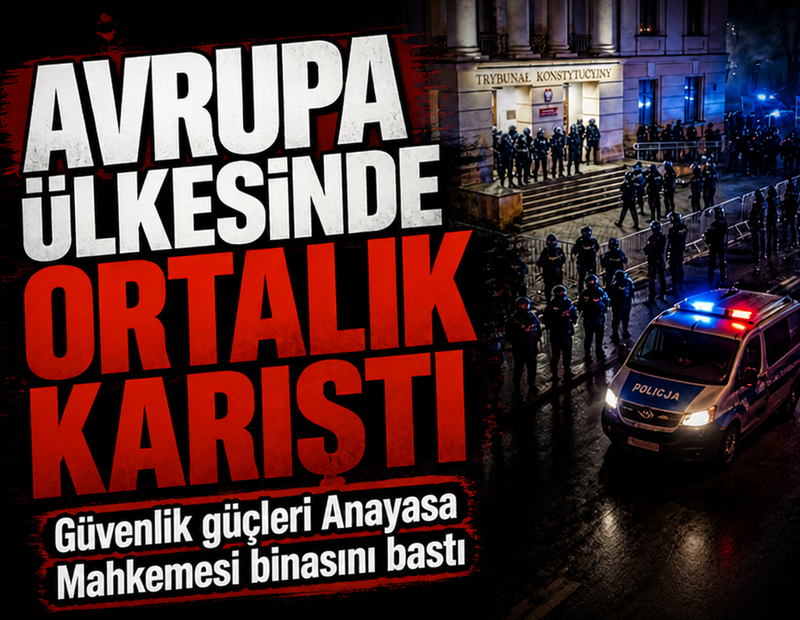 Polonya ortalık karıştı!