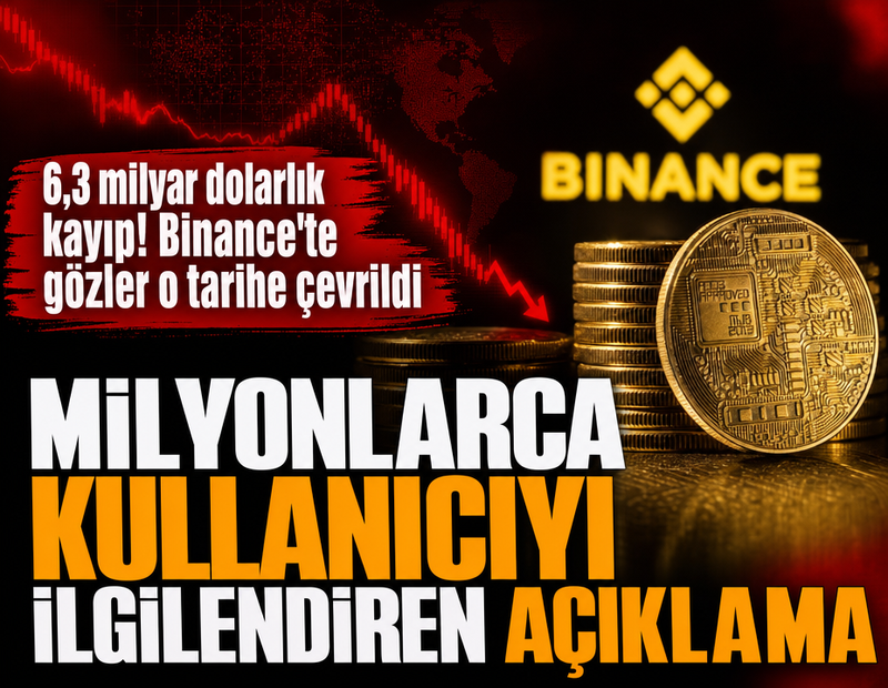 6,3 milyar dolarlık kayıp! Binance'te gözler o tarihe çevrildi: Milyonlarca kullanıcıyı ilgilendiren açıklama