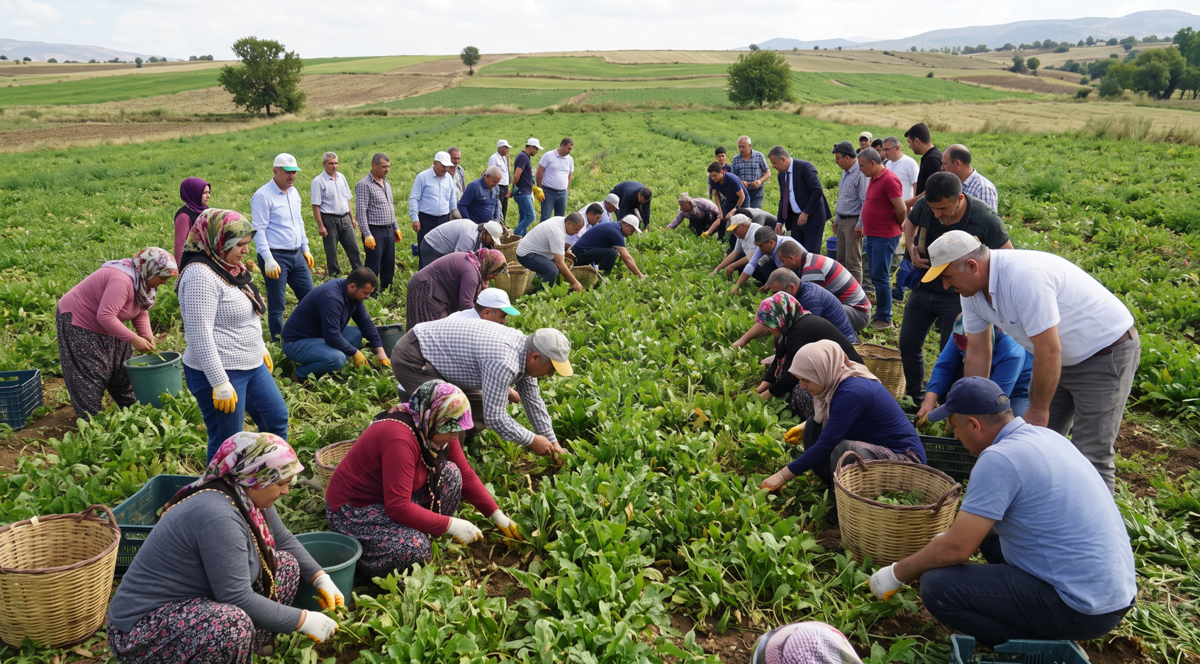 Getirisini duyanlar memurluğu bıraktı: Hasat eden bir ayda hem araba hem ev alıyor