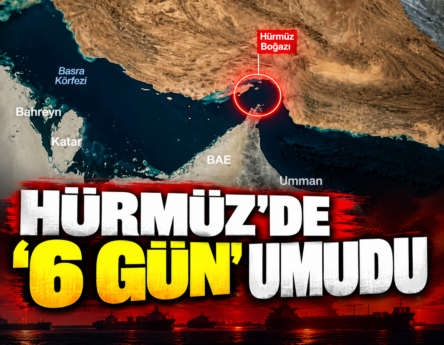 Hürmüz'de '6 gün' umudu