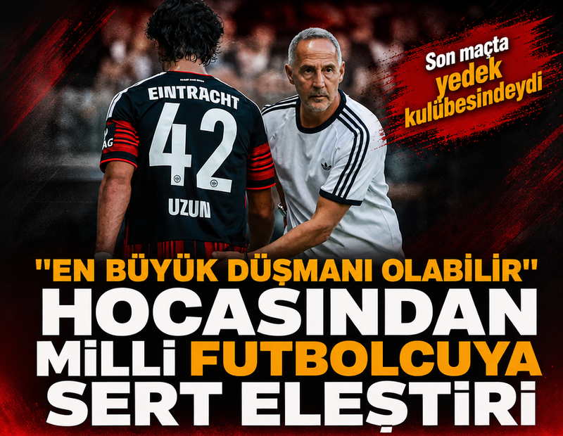 Formasını kaybeden Can Uzun’a hocasından sert eleştiri: 'En büyük düşmanı olabilir'
