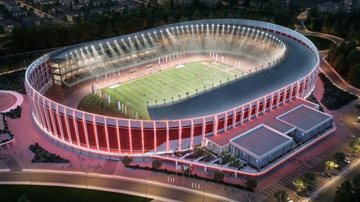 Olimpiyat Stadı'nın yanına ne yapılıyor?