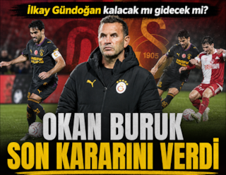 İlkay Gündoğan kalacak mı gidecek mi? Okan Buruk son kararını verdi