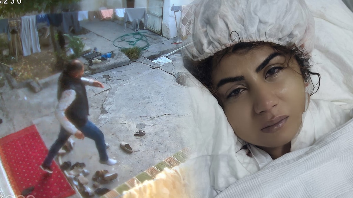 Baba evine sığındı yine de kurtulamadı! Saldırganın görüntüleri ortaya çıktı