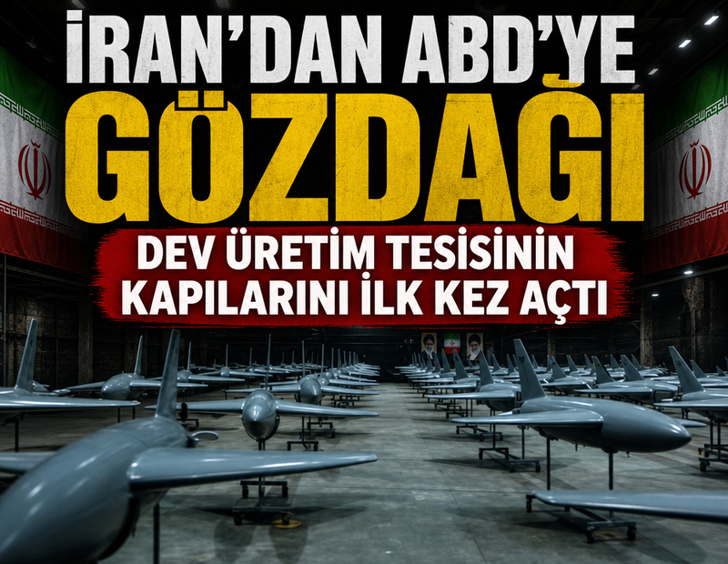 İran’dan ABD’ye gözdağı: Dev üretim tesisinin kapılarını ilk kez açtı