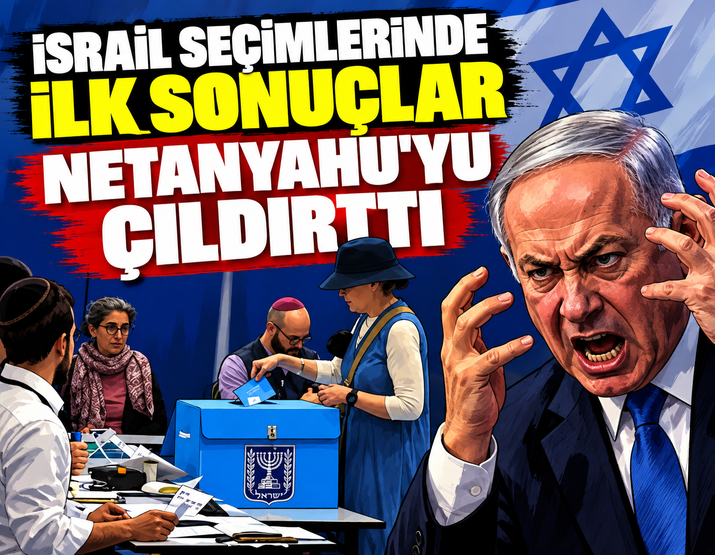 İsrail'de seçim sandıkları kapandı