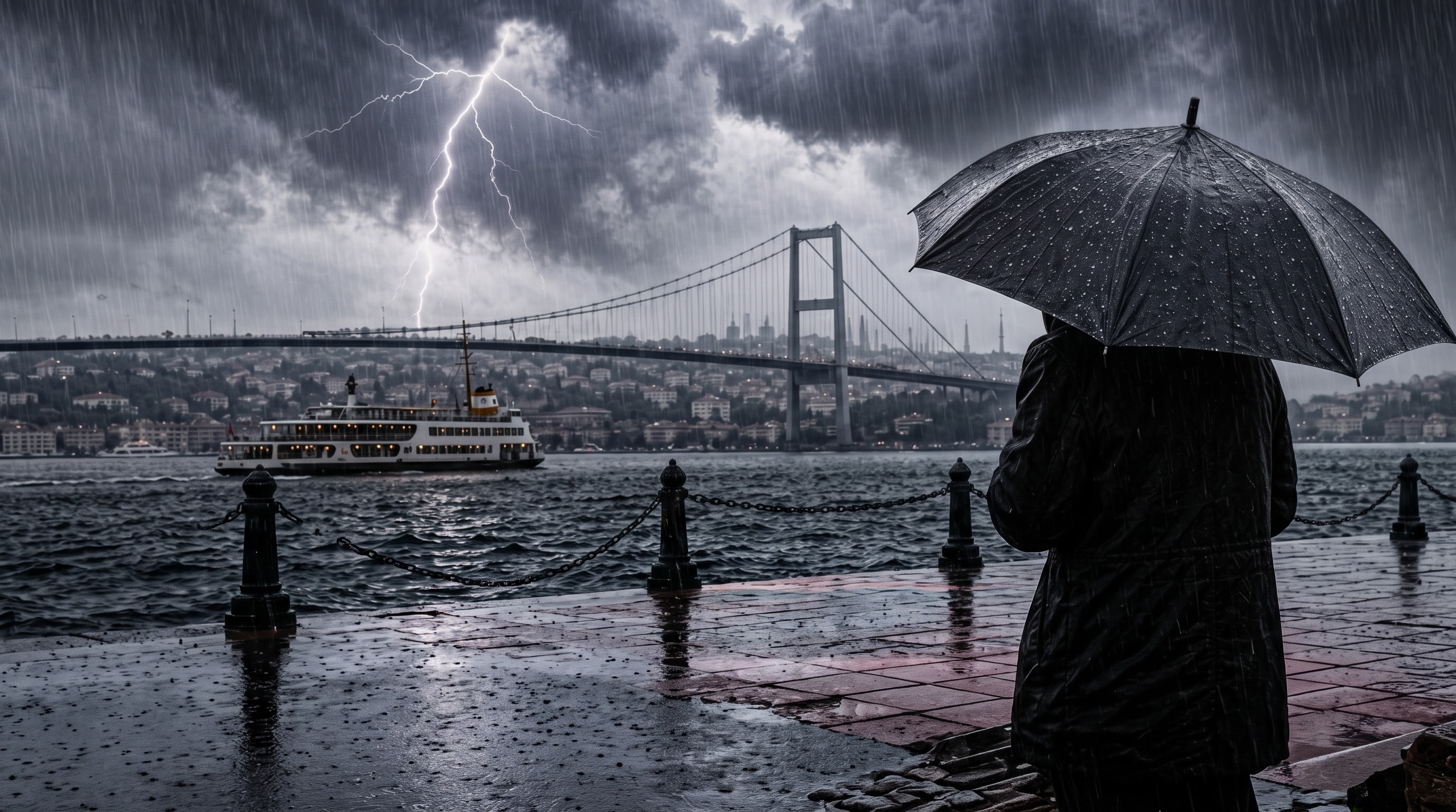 Meteoroloji saat vererek uyardı! İstanbul'da sağanak yeniden kuvvetlenecek