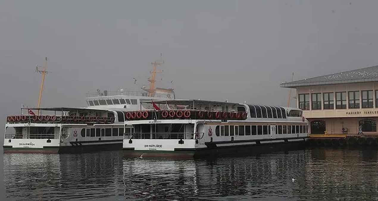 İstanbul’da bazı vapur seferleri iptal edildi: Belirtilen saatlerden sonra sefer gerçekleştirilmeyecek