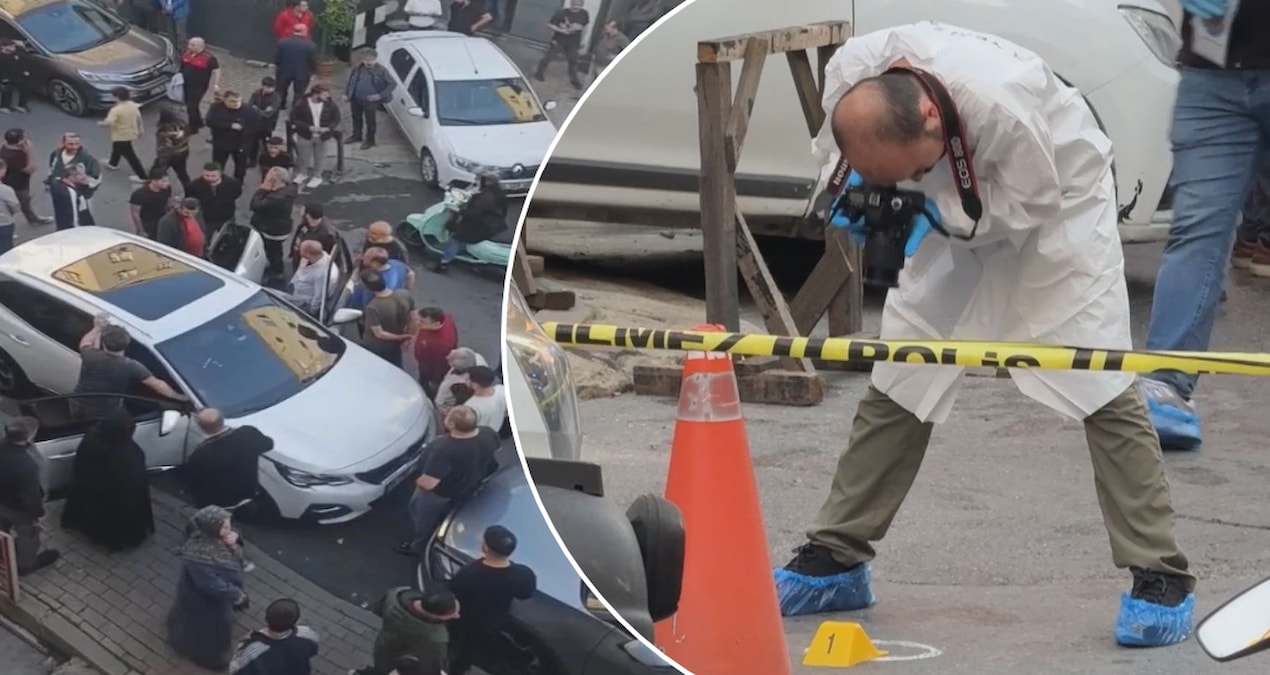 İstanbul'da kanlı saldırı: Park halindeki cipe kurşun yağdırdılar!