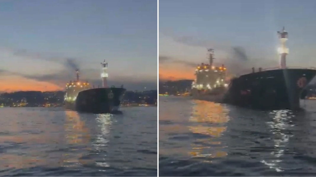 Yürekler ağza geldi! Tanker kıyıya sürüklendi, gemi trafiği askıya alındı