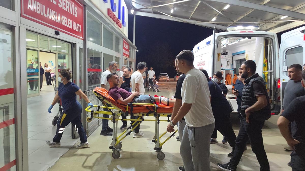 Evinde uğradığı silahlı saldırıda yaralandı