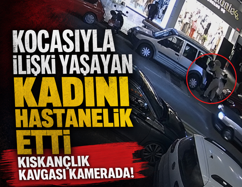 Eşiyle ilişki yaşadığını iddia ettiği kadını, 2 kardeşiyle birlikte hastanelik etti