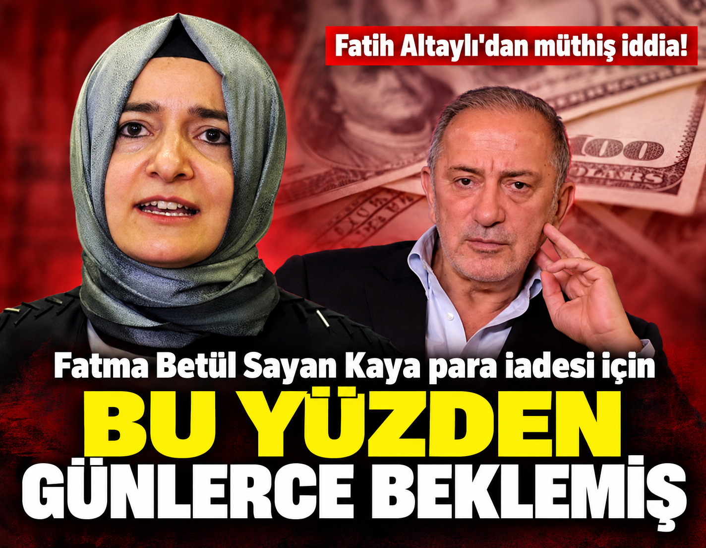Fatih Altaylı'dan müthiş iddia! Sayanlar, parayı iade etmek için bu yüzden günlerce beklemiş