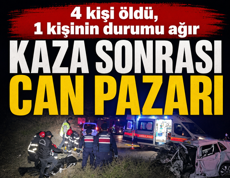 Kafa kafaya facia: 4 ölü, 1 yaralı