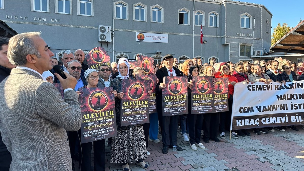 Kıraç Cemevi'nin tahliyesine tepki: Cemevlerimiz ticarethane değildir