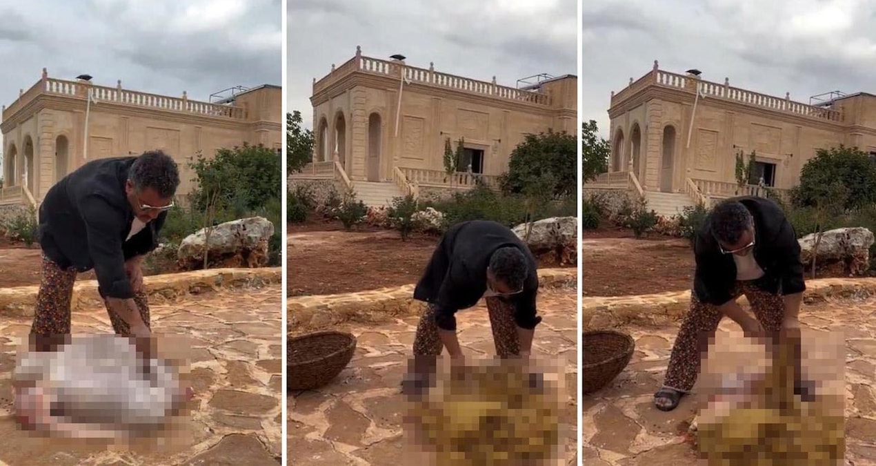 Midyeci Ahmet'in sakatat temizlediği görüntü infial yarattı