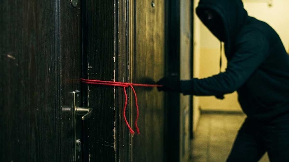 Hırsızlar şimdi de kırmızı ip yöntemiyle evleri soyuyor: Sistem nasıl işliyor?