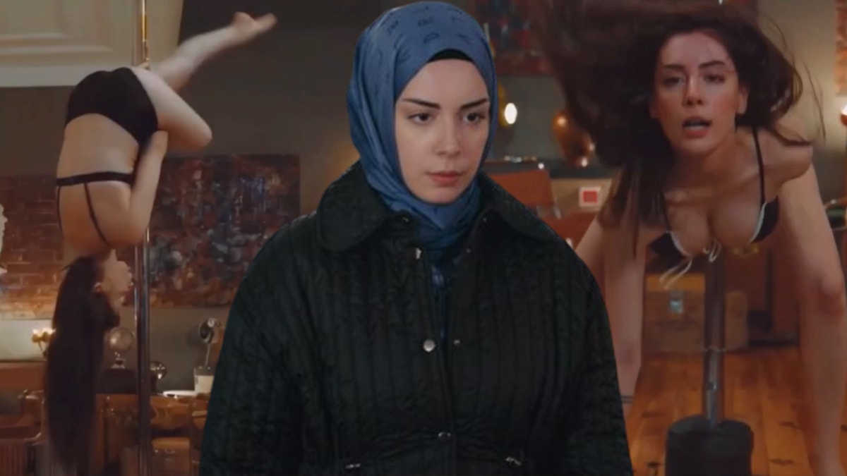 Yeni dizisindeki direk dansı sahnesi sosyal medyayı karıştırdı