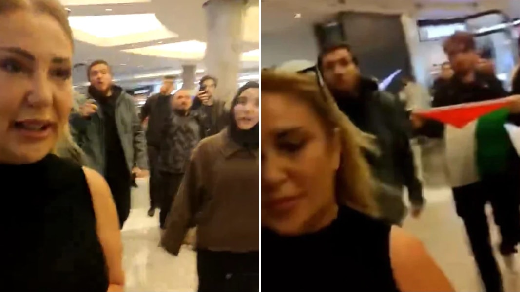 İstinye Park’ta İsrail gerginliği! Klodya Medina protestosu